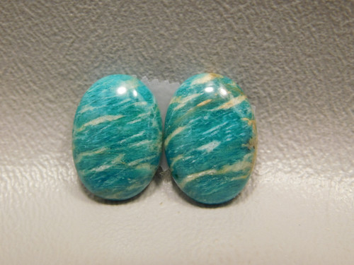 Amazonite Matched Pair Cabochons Matched Pair for Jewelry #16