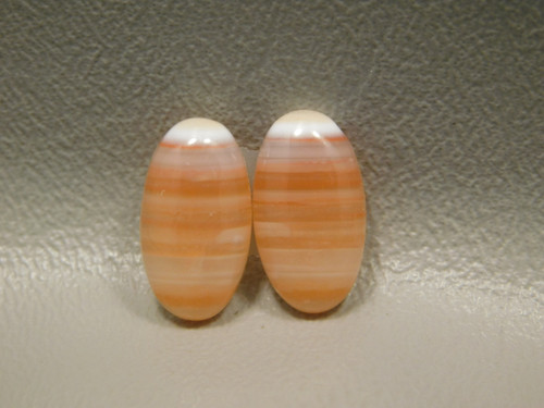 Carnelian Sardonyx Stones Cabochons Matched Pairs #16