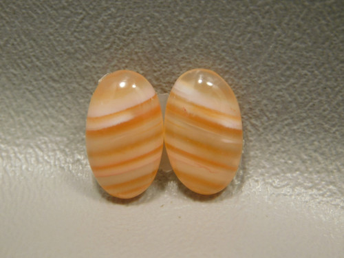 Carnelian Sardonyx Gemstones Cabochons Earring Pairs #18