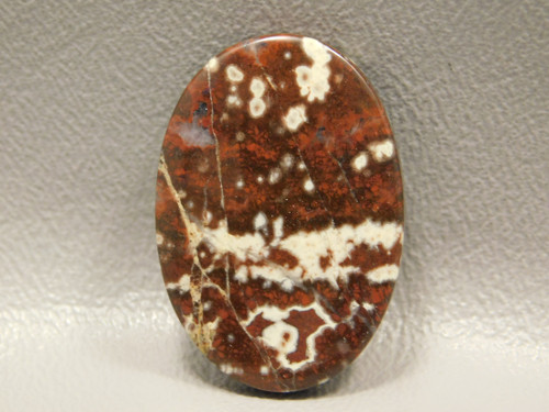 Morgan Hill Poppy Jasper Cabochon Stone California #4