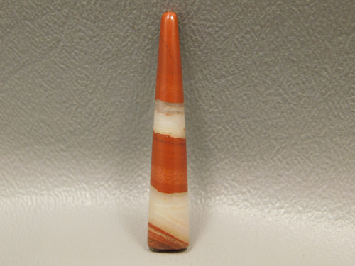 Red Jasper Designer Cabochon with White Bands Stone #19