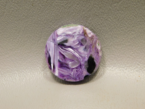 Purple Cabochon Charoite 25 mm Round Stone for Jewelry Design #22