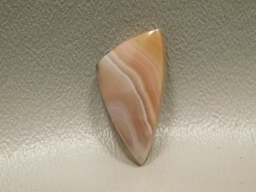 Laguna Agate Triangle Pink Banded Agate Stone Cabochon #1