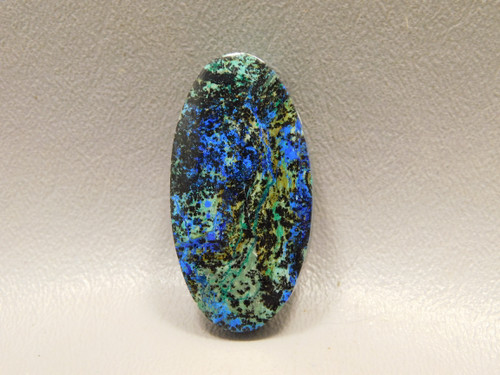 Azurite Malachite Stone Bead Pendant #5