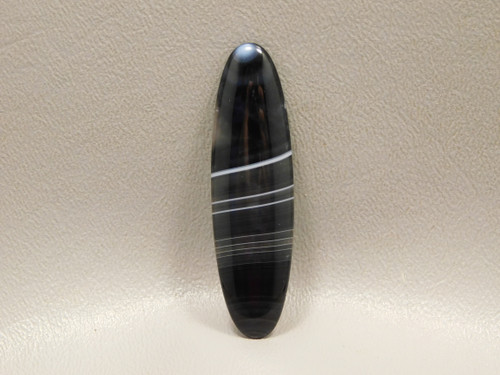 Tuxedo Agate Black and White Stone Cabochon #21