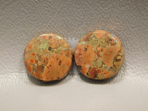 Copper Rose Matched Pair Cabochons #13