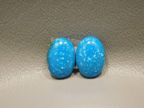 Turquoise Matched Pair Cabochons #12