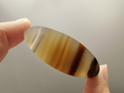 Brazilian Piranha Agate Stone Bead Pendant #6