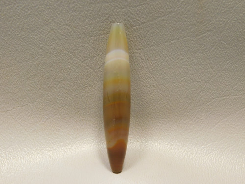 Brazilian Piranha Agate Stone Bead Pendant #10