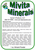Mivita Minerals Concentrated pwd. 1 oz.