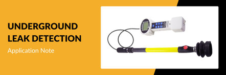 Underground Leak Detection - Application Note