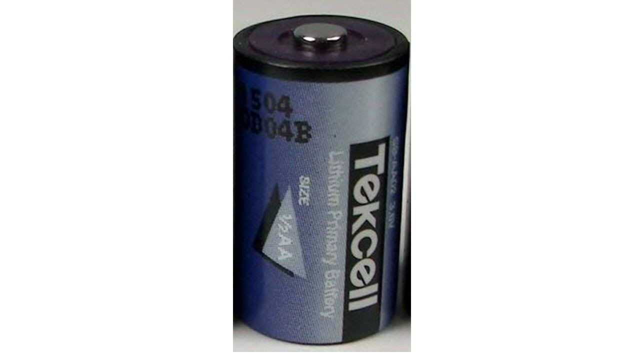 100 X Tekcell SB-AA02 3.6 Volt Lithium Battery NEW! 1/2AA 