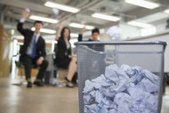 Crafting a Sustainable Office Waste Plan with Securr's Custom Trash Cans