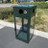 Trash Can, Square, DHS Compliant, Clear .236 Panels, 45 Gallon - HS45OW-CS