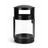 Trash or Recycling Can, Round, DHS Compliant, Clear Polycarbonate Panels, 55 Gallon - HS55 DHS