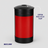 Trash Cans and Recycle Bins , 55 Gallon - HS55