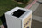 Indoor Advertising Trash Can, Square, 36 Gallon - HS36IW-ADVERT