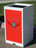 Indoor Convenience Store Advertising Trash Can, Square, 36 Gallon - HS36IW-ADVERT