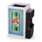 Indoor Convenience Store Advertising Trash Can, Square, 36 Gallon - HS36IW-ADVERT