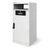 Food Court Waste Receptacle, Square, Powder Coated, 36 Gallon - FC36