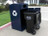 ADA Compliant Outdoor Trash or Recycle Cart Garage, Solid Body or with Panels, Holds One 95 Gallon Poly Cart - CG95ADA