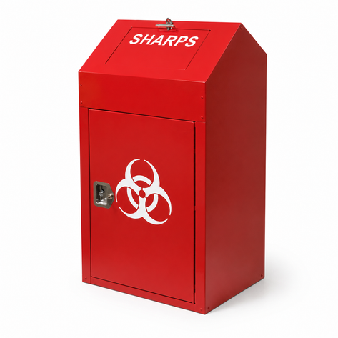Indoor Sharps Disposal Bin, 38 Gallons - MW01-S