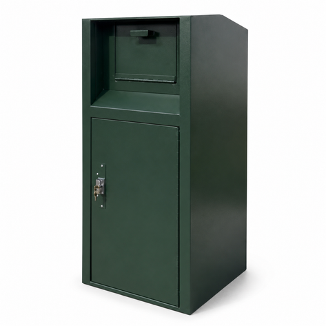 Rodent, Animal, People Resistant Trash Can Bin, ADA Compliant, (Hands-Free Foot Pedal is Optional) - CE140M-CH