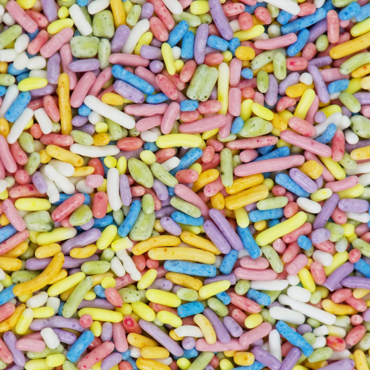 Fake Chocolate Sprinkles in Rainbow Color