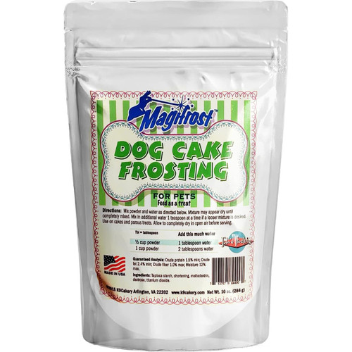 Tapioca Dog Cake Frosting Mix - White | K9Cakery