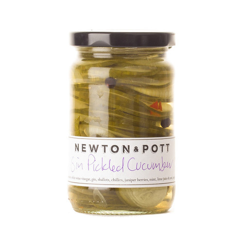 Gin Pickled Cucumbers