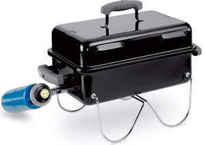Weber 14.5" Go Anywhere Portable Black Gas Grill - 1141001 Weber 14.5" Go Anywhere Portable Black Gas Grill - 1141001