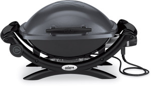Weber Q 1400 Portable Electric Dark Grey Outdoor Grill - 52020001