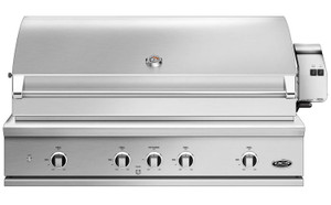 DCS 48" Built-In Stainless Steel Series 9 Natural Gas Grill With Rotisseries And Charcoal DCS 48" Built-In Stainless Steel Series 9 Natural Gas Grill With Rotisseries And Charcoal