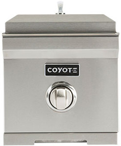 Coyote Stainless Steel Natural Gas Single Side Burner Coyote Stainless Steel Natural Gas Single Side Burner