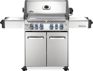 Napoleon Prestige 500 Series RSIB Stainless Steel Liquid Propane Gas Freestanding Grill Napoleon Prestige 500 Series RSIB Stainless Steel Liquid Propane Gas Freestanding Grill