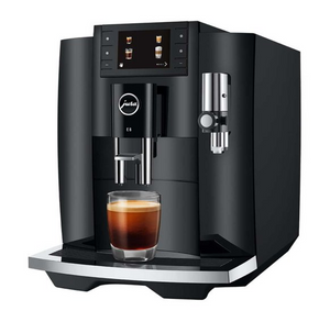 Jura E8 Automatic Coffee & Espresso Machine in Piano Black