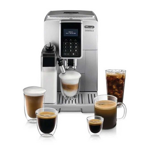 DeLonghi Dinamica w/ LatteCrema Silver Automatic Coffee & Espresso Machine DeLonghi Dinamica w/ LatteCrema Silver Automatic Coffee & Espresso Machine