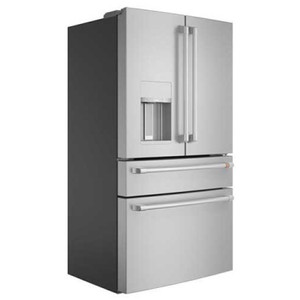 Cafe Refrigerator 4 Door French Door Counter Depth Smart 22.3 Cu Ft in Stainless Steel Cafe Refrigerator 4 Door French Door Counter Depth Smart 22.3 Cu Ft in Stainless Steel