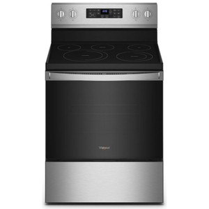 Whirlpool 5.3 Cu. Ft. Fingerprint Resistant Stainless Steel Electric 5-In-1 Air Fry Oven Whirlpool 5.3 Cu. Ft. Fingerprint Resistant Stainless Steel Electric 5-In-1 Air Fry Oven