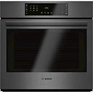 Bosch 800 Series 30" Black Stainless Steel Electric Single Wall Oven