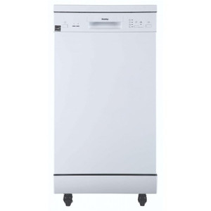 Danby 18" White Portable Dishwasher Danby 18" White Portable Dishwasher
