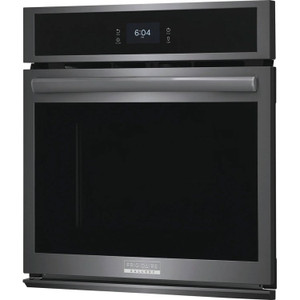 Frigidaire Gallery ADA 27" Smudge-Proof Black Stainless Steel Single Electric Wall Oven With Total Convection Frigidaire Gallery ADA 27" Smudge-Proof Black Stainless Steel Single Electric Wall Oven With Total Convection