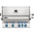 Napoleon Prestige Pro 500 RB Stainless Steel Built-In Natural Gas Grill With Infrared Rear Burner