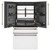 Cafe Refrigerator 4 Door French Door Counter Depth Smart 22.3 Cu Ft in Matte White Cafe Refrigerator 4 Door French Door Counter Depth Smart 22.3 Cu Ft in Matte White