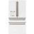 Cafe Refrigerator 4 Door French Door Counter Depth Smart 22.3 Cu Ft in Matte White Cafe Refrigerator 4 Door French Door Counter Depth Smart 22.3 Cu Ft in Matte White