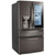 LG Refrigerator 4 Door French Door Counter Depth Smart WiFi InstaView 23 Cu Ft in PrintProof Black Stainless Steel LG Refrigerator 4 Door French Door Counter Depth Smart WiFi InstaView 23 Cu Ft in PrintProof Black Stainless Steel