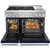 KitchenAid 48 In. Ink Blue Smart Commercial-Style Gas Range With Griddle