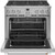 Cafe ADA 36 In. Stainless Steel Smart Commercial-Style Gas Range With 6 Burners