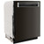 KitchenAid 24" Black Stainless With PrintShield Dishwasher With FreeFlex Third Rack