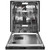 KitchenAid 24" Black Stainless With PrintShield Dishwasher With FreeFlex Third Rack